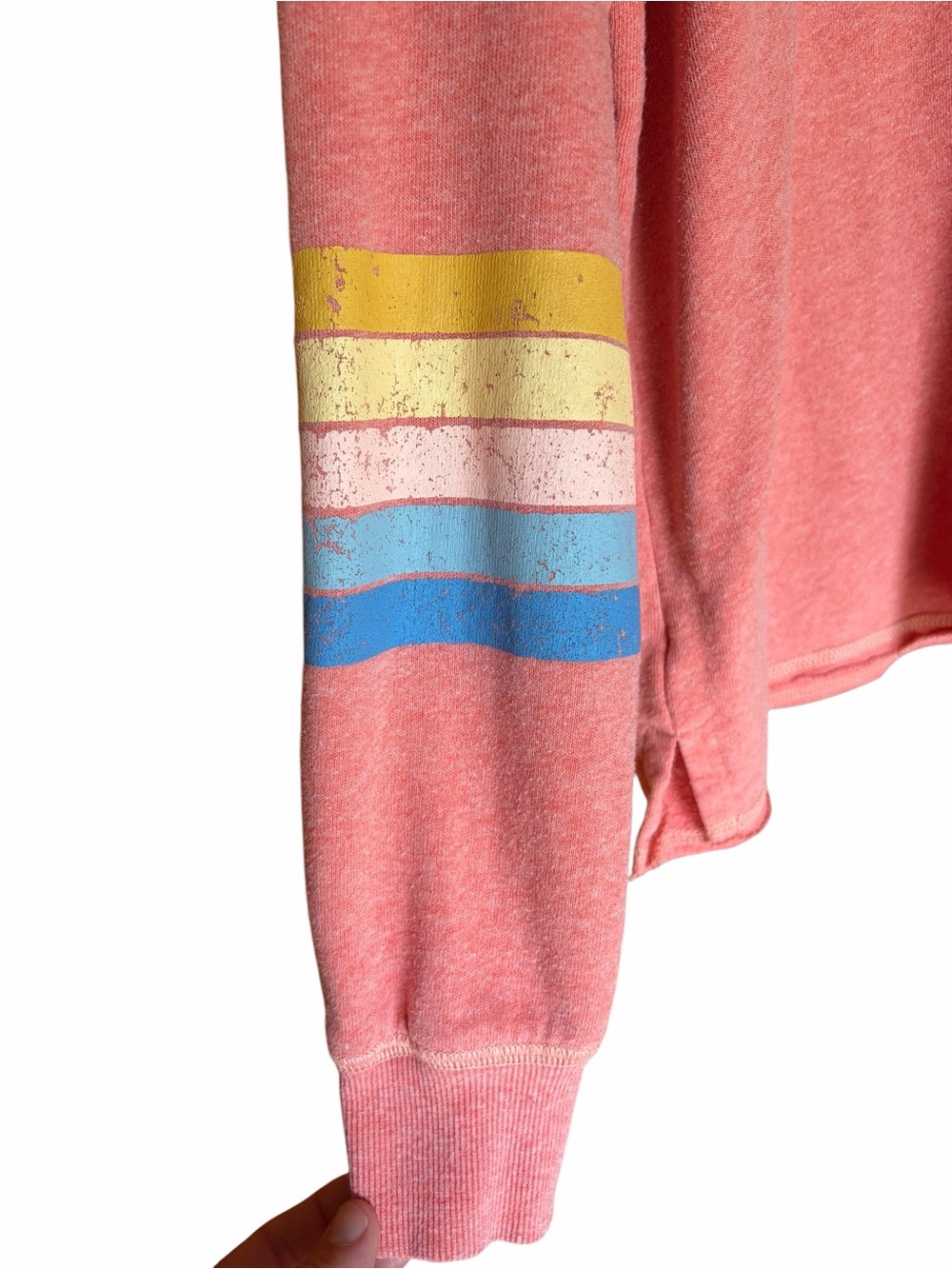 Coral  Long Sleeve Pullover-lightweight - Picture 2 of 5